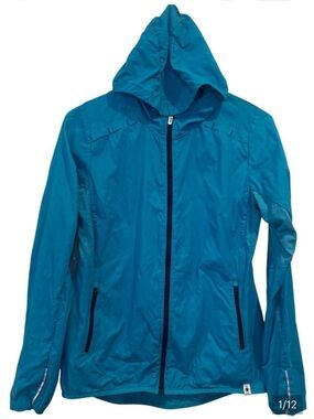 Smartwool Women's Teal Hooded nylon  Jacket